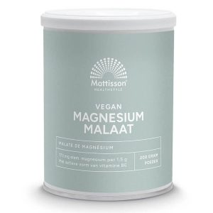 Магнезий (малат) Mattisson Healthstyle, 200 g прах