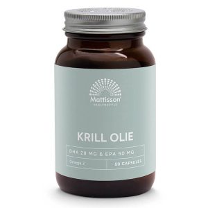 Крил (масло) 500 mg Mattisson Healthstyle, 60 капсули