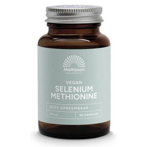 Селен (L-селенометионин) 200 µg Mattisson Healthstyle, 90 капсули