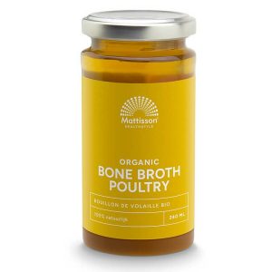 Костен бульон от домашни птици, БИО Mattisson Healthstyle, 240 ml