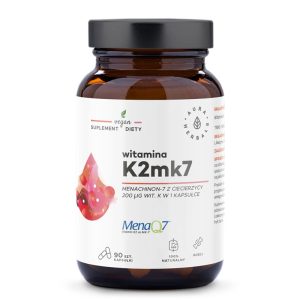 Витамин К2 (МК-7) 200 µg Aura Herbals, 90 капсули