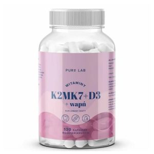 Витамин K2+D3 и калций Aura Herbals, 130 капсули
