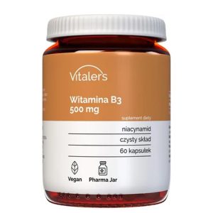 Витамин B3 (никотинамид) 500 mg Vitaler’s, 60 капсули