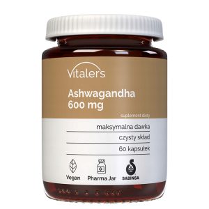 Ашваганда 600 mg Vitaler’s, 60 капсули
