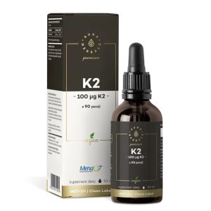 Витамин K2 (веган формула) Aura Herbals, 50 ml капки