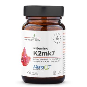 Витамин К2 200 μg Aura Herbals, 30 капсули