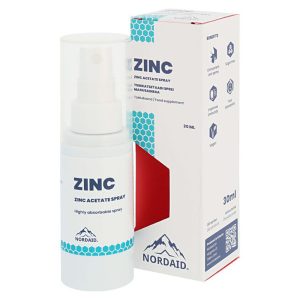 Цинк (ацетат) спрей за уста Nordaid, 30 ml
