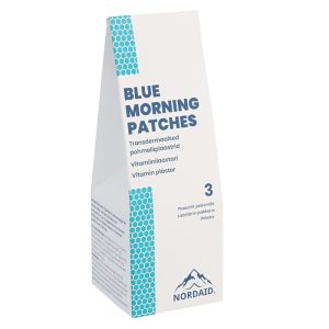 Трансдермални пластири с витамини и билкови екстракти Blue Morning Nordaid, 3 броя