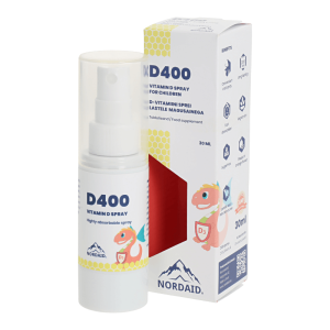 Витамин D3 400 IU спрей за уста Nordaid, 30 ml