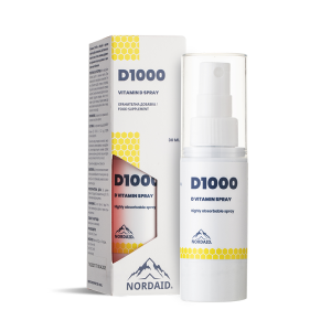 Витамин D3 1000 IU/ 25 µg спрей за уста Nordaid, 30 ml