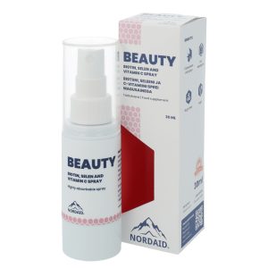 Бюти биотин, селен + витамин С спрей за уста Nordaid, 30 ml