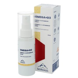 Омега-3 + витамин D3 спрей за уста Nordaid, 30 ml
