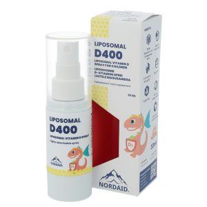 Липозомен витамин D3 400 IU за деца, спрей за уста Nordaid, 30 ml