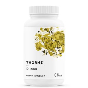 Витамин D3 1000 IU Thorne, 180 капсули