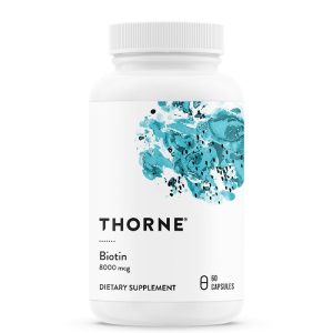 Биотин 8000 µg Thorne, 60 капсули