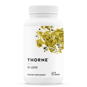 Витамин D3 1000 IU / 25 µg Thorne, 90 капсули