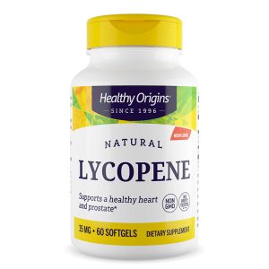 Ликопен 15 mg Healthy Origins, 60 софтгел капсули