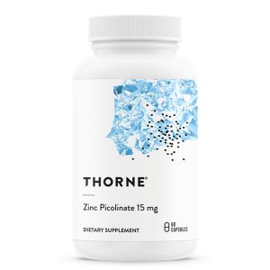 Цинк (пиколинат) 15 mg Thorne, 60 капсули
