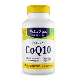 Коензим Q10 200 mg Healthy Origins, 60 софтгел капсули