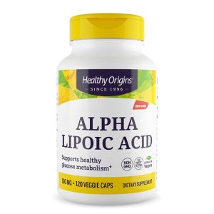 Алфа-липоева киселина 100 mg Healthy Origins, 120 капсули