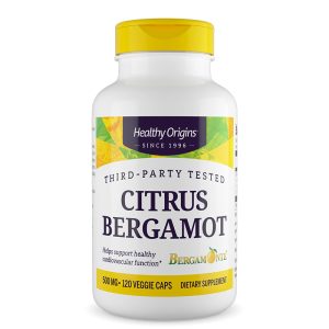 Бергамот (екстракт от плод) 500 mg Healthy Origins, 120 капсули
