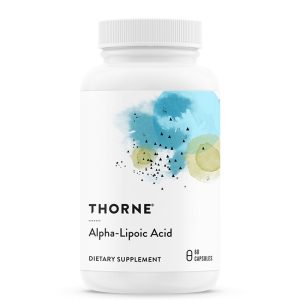 Алфа-липоева киселина 300 mg Thorne, 60 капсули