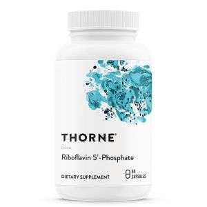 Витамин В1 (рибофлавин 5-фосфат натрий) 36.5 mg Thorne, 60 капсули