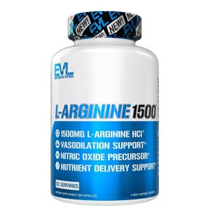 Л-аргинин (хидрохлорид) 750 mg Evlution Nutrition, 100 капсули