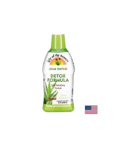 Алое Detox Formula (за детоксикация на организма и подпомагане на храносмилането) х 960 ml, Lily of the Desert