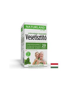 Билков чай за бъбреци, 20 филтърни пакетчета, Gyogynoveny teakeverek Vesetisztíto, Naturland