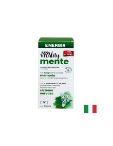 Енергия и памет х 12 сашета с течност, SanaVitality Enegia Mente, Paladin Pharma