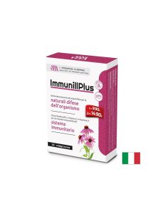 ИмунПлюс (с ехинацея, Витамин C, В12, D3 и цинк) х 30 таблетки, SanaVita ImmunillPlus, Paladin Pharma