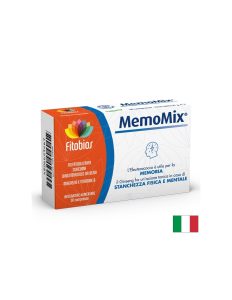 МемоМикс (памет и концентрация) х 30 таблетки, MemoMix, Fitobios