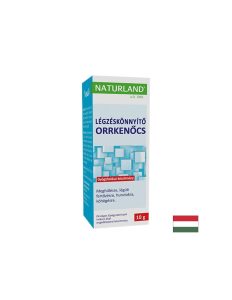 Мехлем за облекчаване на дишането х 10 g, Legzeskönnyíto Orrkenőcs, Naturland