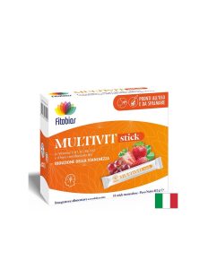 Мултивитамини и минерали х 14 сашета с течност, Multivit Stick, Fitobios