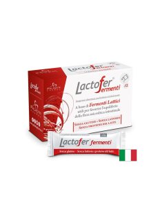 Пробиотик Lactofer 5 млрд. активни пробиотици х 12 диспергиращи сашета, Lactofer Fermenti, Paladin Pharma