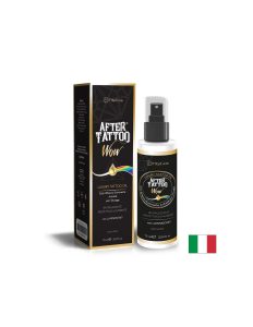 Двуфазен луксозен подхранващ и озаряващ спрей за татуировки х 75 ml, After Tattoo Wow, Fitobios