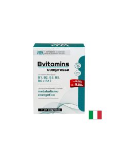 Витамини В-Комплекс х 30 таблетки, SanaVita B Vitamins Compresse, Paladin Pharma