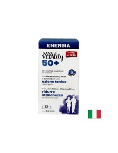 Жизненост и енергия (формула 50+) х 10 сашета с течност, SanaVitality Enegia 50+, Paladin Pharma