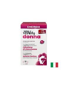 Жизненост и енергия (формула за жени) х 12 сашета с течност, SanaVitality Enegia donna, Paladin Pharma